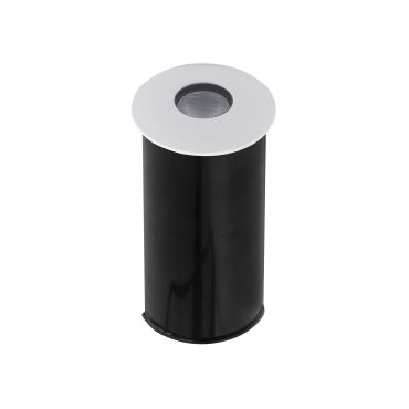 Nova Luce Bang - spot extérieur au sol - Ø 37 mm, 32 mm encastrable - 1W LED inclus - IP67 - blanc