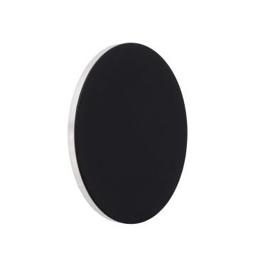 Lucide Eklyps LED - applique murale - Ø 15 x 3 cm - 6W LED inclus - noir