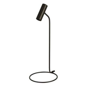 Searchlight Dulwich - lampe à poser - Ø 23 x 57 cm - noir