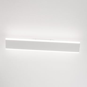 Nova Luce Line - applique murale - 50,3 x 4,8 x 8 cm - 2 x 12W LED inclus - blanc sable
