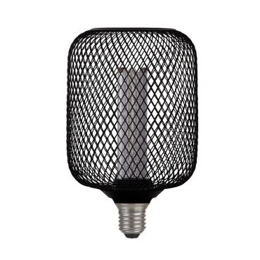 Searchlight Deco LED - Ø 10 x 16,5 cm - E27 - 3,5W dimmable - 1800K - noir