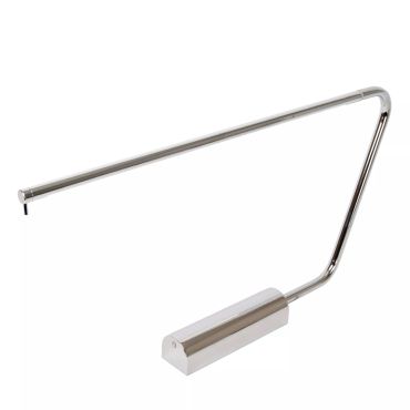 Lucide Madison - lampe de bureau - 62,5 x 5,5 x 33 cm - 6,5W LED dimmable inclus - chrome