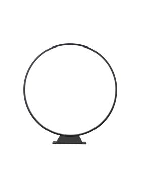 Nova Luce Metro - lampe de jardin - Ø 60 x 65 cm - 10W LED inclus - IP65 - noir sablé