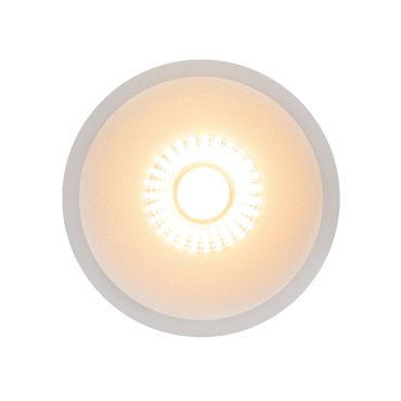 Nordlux Albric - spot encastré - Ø 90 mm, Ø 83 mm encastré - 8W LED dimmable inclus - IP44 - blanc