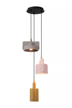 Lucide Ninja - lampe suspendue -Ø 25,5 x 120 cm - multicolore