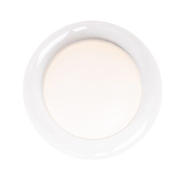 Maxlight Duo - plafonnier - Ø 34 x 10 cm - 10W LED inclus - blanc