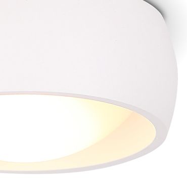 Maxlight Kodak - plafonnier - Ø 10 x 5 cm - 8W LED inclus - blanc