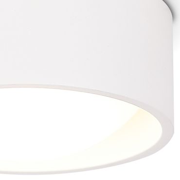 Maxlight Kodak - plafonnier - Ø 10 x 5 cm - 8W LED inclus - blanc