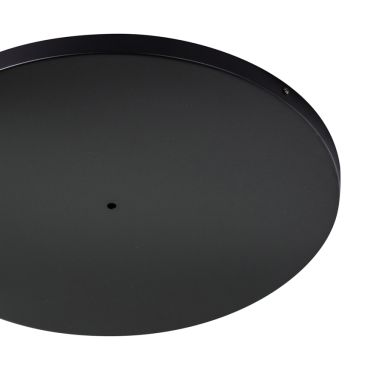 ETH - plaque de plafond - Ø 80 cm - noir mat