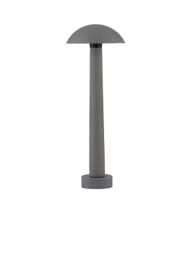 Nova Luce Tura - lampe de jardin - Ø 20 x 55 cm - 7W LED inclus - IP65 - noir