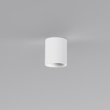 Artdelight Toulouse – plafonnier – Ø 11 x 13 cm – blanc lisse