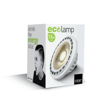 ONE Light R111 GU10 LED - Ø 11,1 x 6,9 cm - GU10 - 13W non-dimmable - blanc - 4000K