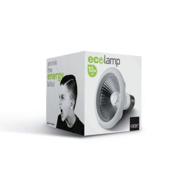 ONE Light PAR30 COB LED - Ø 9,4 x 8,6 cm - E27 - 10W non-dimmersible - 3000K