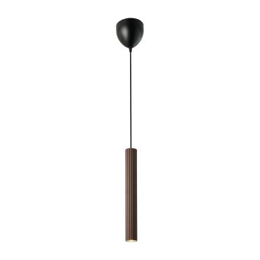 Nordlux Vico - lampe suspendue - Ø 12,5 x 150 cm - brun métallique