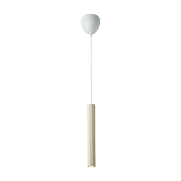 Nordlux Vico - lampe suspendue - Ø 12,5 x 150 cm - beige