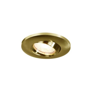 Nordlux Umberto - spot encastré - Ø 96 mm - Ø 76 mm encastré - IP44 - or
