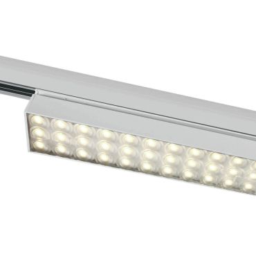 ONE Light High Power Linear - rail lumineux - système de rail triphasé - 58 x 4 x 6,4 cm - 30W LED inclus - blanc - couleur de lumière blanche