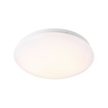 Nordlux Mani - plafonnier - Ø 25,5 x 9,5 cm - 12W LED inclus - blanc