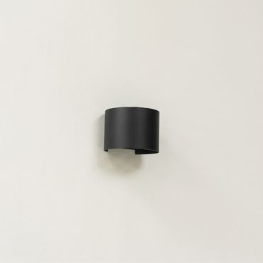 Artdelight Gyro - applique murale - 9,7 x 13 x 11,2 cm - noir