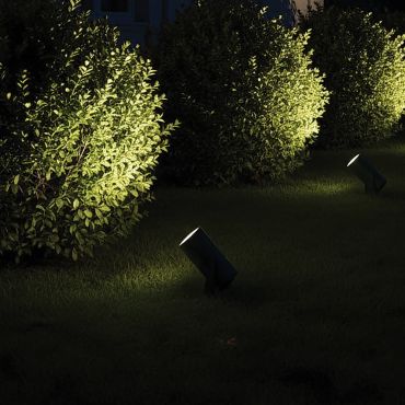 VK Lighting Sui - spot à piquet - Ø 3 x 7,2 cm - 3W LED inclus - IP65 - vert