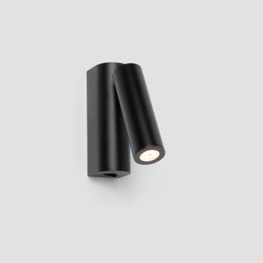 Faro Rob - applique murale - 3,5 x 15,5 x 11 cm - 3W LED inclus - noir