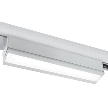 ONE Light Rail LED orientable - Système de rail triphasé - 50 x 6 x 10 cm - 40W LED inclus - blanc - couleur de lumière blanc chaud
