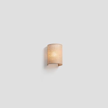 Faro Otton Round - applique - 12 x 15 x 20,5 cm - jute