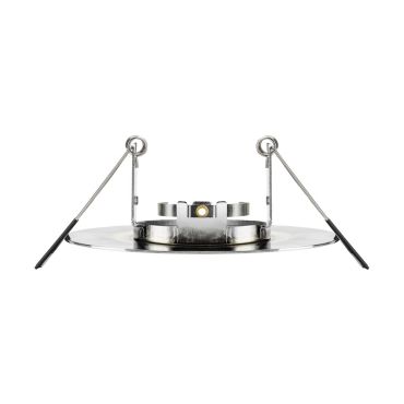 Integral LED Evofire Maxi 110 - spot encastrable - Ø 110 mm, Ø 70-100 mm encastrement - IP65 - chromé