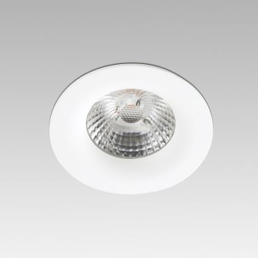 Faro Nais - spot à encastrer - Ø 70 mm, Ø 76 mm à encastrer - 7W LED inclus - blanc mat