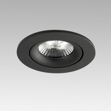 Faro Nais Orientable - spot à encastrer - Ø 70 mm, Ø 76 mm à encastrer - 7W LED inclus - noir mat