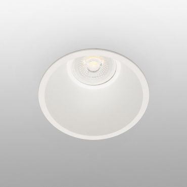 Faro Fresh - spot encastrable - Ø 89 mm, Ø 83 mm encastrable - IP65 - blanc mat