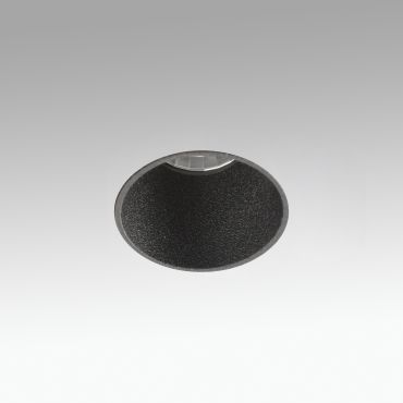Faro Fox Trimless - spot encastré - Ø 33 mm, Ø 45 mm encastré - 3-5W LED dimmable inclus - noir mat