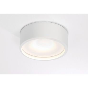 Artdelight Orlando - plafonnier - Ø 14 x 5 cm - 10W LED dimmable inclus - blanc