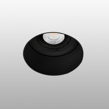 Faro Fresh Trimless - spot encastrable - Ø 120 mm, Ø 90 mm encastrable - noir mat