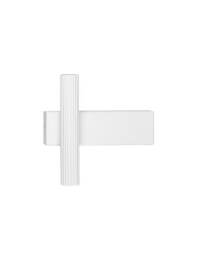 Nova Luce Paron - applique murale - 5,5 x 15 x 15 cm - 6W LED inclus - blanc sable