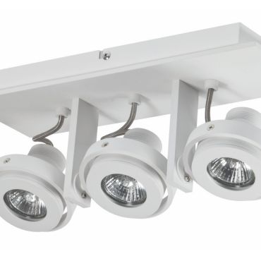 Artdelight Meist - spot en saillie 3L - 34,5 x 11,5 x 15 cm - blanc