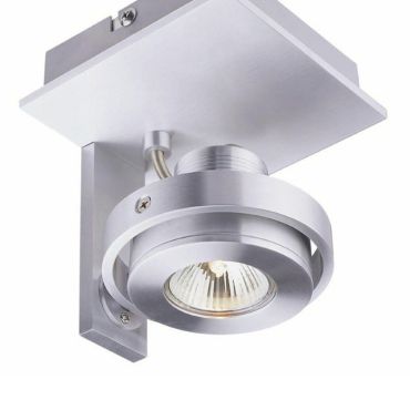 Artdelight Meist - spot en saillie 1L - 11,5 x 11,5 x 15 cm - aluminium