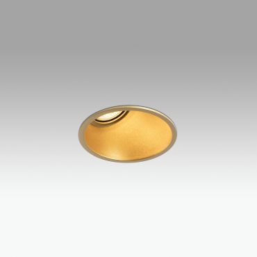 Faro Fresh Wall Washer - spot encastré - Ø 90 mm, Ø 83 mm encastrable - or