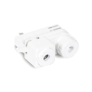 Faro - connecteur de rail pour suspension - blanc