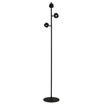 VK Lighting Pop - lampadaire - Ø 25 x 151,2 cm - 17,8W LED inclus - noir