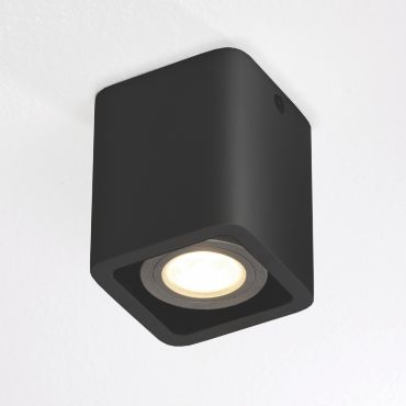 Artdelight Bronx - Spot de surface 1L - 7 x 7 x 8,5 cm - noir