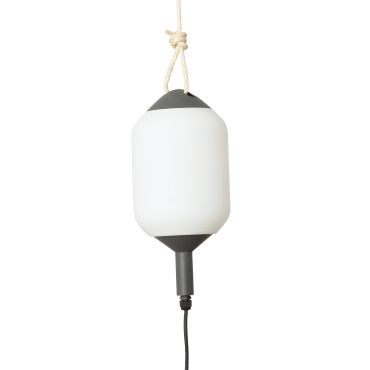Faro Saigon - lampe portable avec prise - Ø 17 x 22 cm - IP65 - blanc mat
