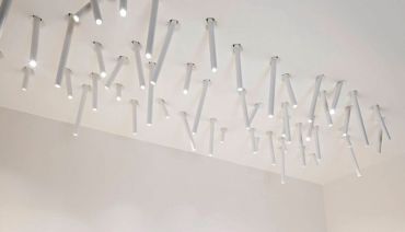 VK Lighting Gypsum - spot encastré - 20 x 20 x 38 cm - 2W LED inclus - blanc