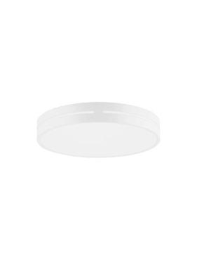 Nova Luce Wheel - plafonnier - Ø 45 x 6 cm - 30W LED inclus - blanc sable