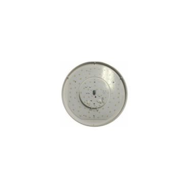 Artdelight Basic - plafonnier de salle de bain - Ø 28 x 6 cm - 12W LED inclus - IP44 - aluminium