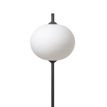 Faro Saigon - spot au sol sur piquet avec prise - Ø 45 x 150 cm - IP65 - blanc mat