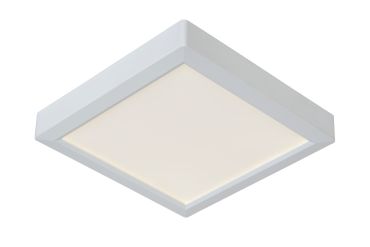 Lucide Tendo-led - plafonnier / spot encastré - 22 x 22 x 3 cm - 18W LED inclus - blanc