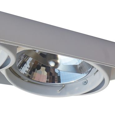 Zuma Line Oneon DL 111-2 - spot encastré 2L - 299 x 156 mm, 300 x 157 mm taille d'encastrement - blanc