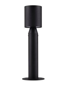 Nova Luce Brot - lampe de jardin - Ø 9 x 29,5 cm - 6W LED inclus - IP65 - noir sablé
