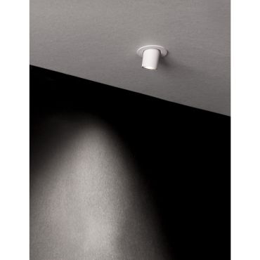Nova Luce Desert - spot - Ø 5,2 x 6,8 cm - 3W LED inclus - blanc